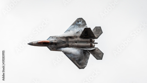 F-22 Raptor Air Show Demo Flyover photo