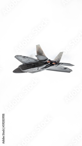 F-22 Raptor Air Show Demo Flyover