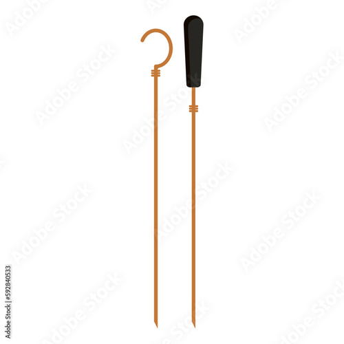 Memorial Day barbecue party. Icon for party, grill, picnic and your purpose.Grill items and accessories. Vector illustration.