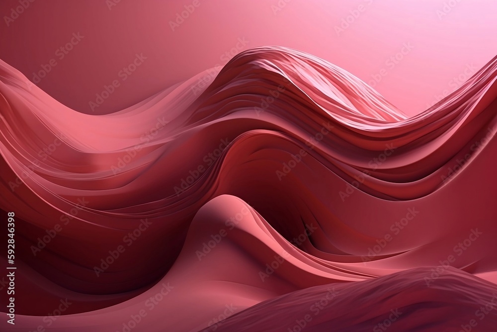 Pink waves abstract background Pink waves abstract background