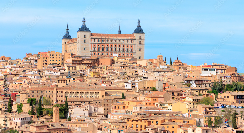 Toledo city landscape- Tour tourism in Spain