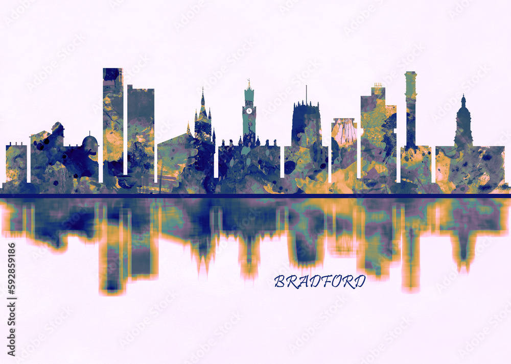 Obraz premium Bradford Skyline