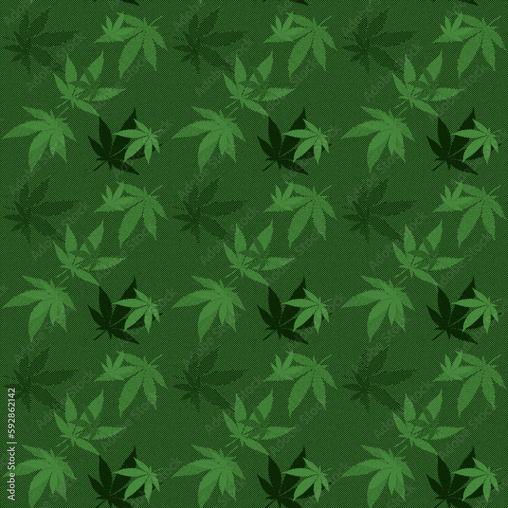 Abstract cannabis leaf design background image. Abstract cannabis leaf design background image.