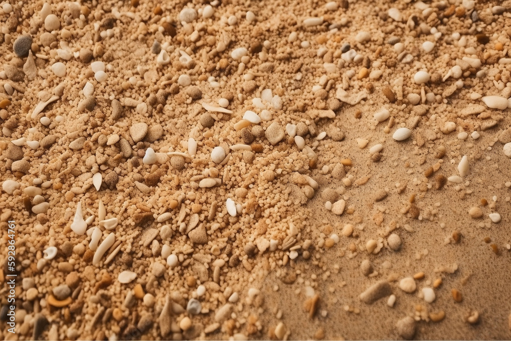 Sand texture background - Generative AI Sand texture background - Generative AI