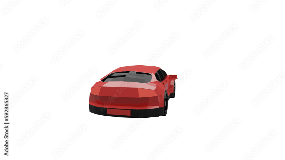 3d rendered illustration of a car 3d rendered illustration of a car