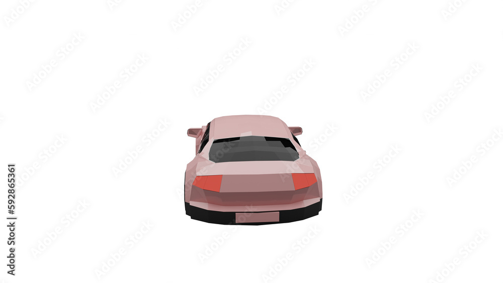3d rendered illustration of a car 3d rendered illustration of a car