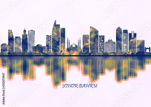 Fényképezés Johor Bahru Skyline