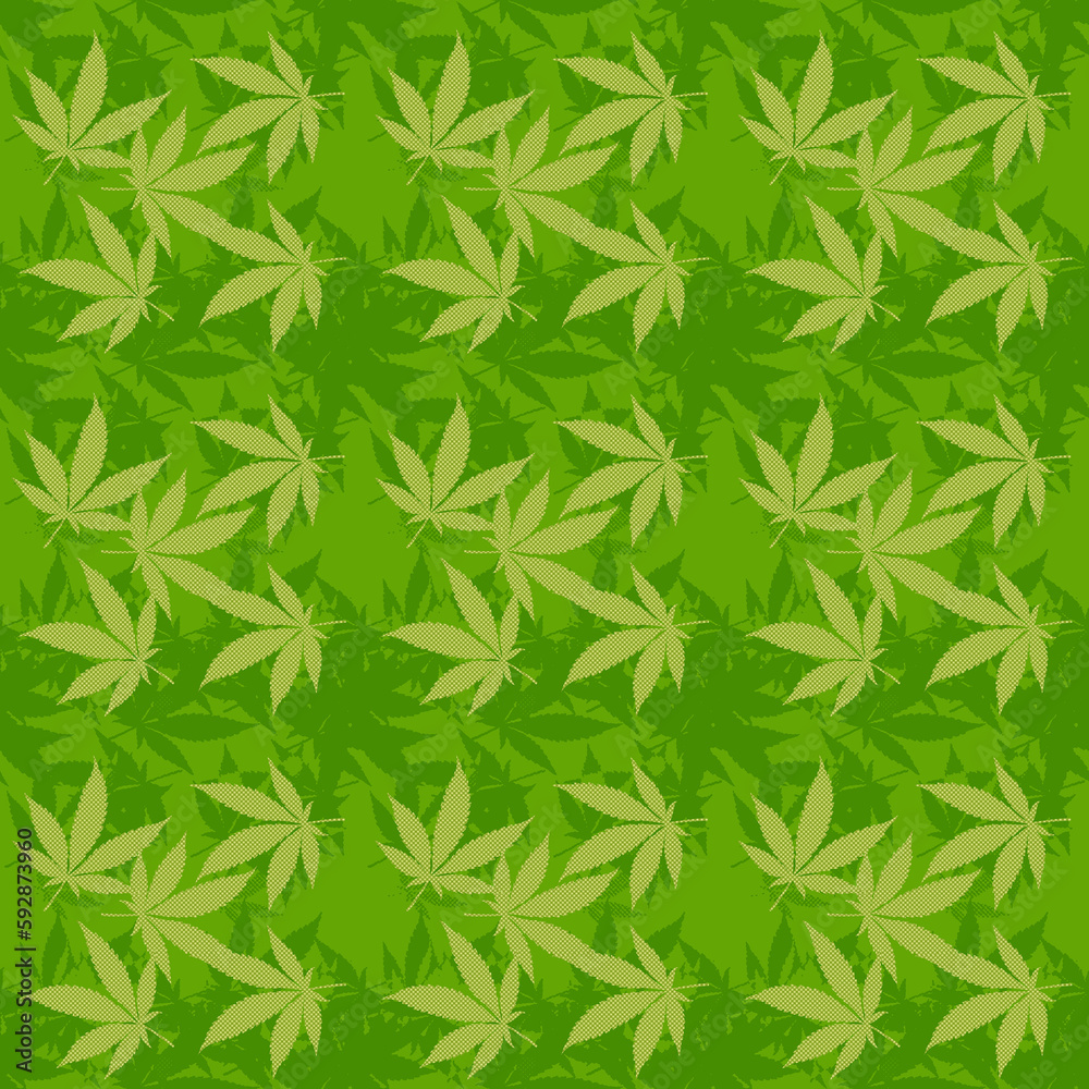 Abstract cannabis leaf design background image. Abstract cannabis leaf design background image.