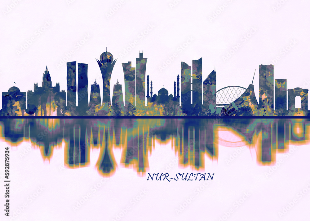 Nur-Sultan Skyline