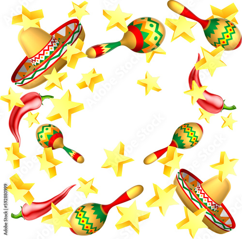 Mexican Cinco De Mayo Carto...