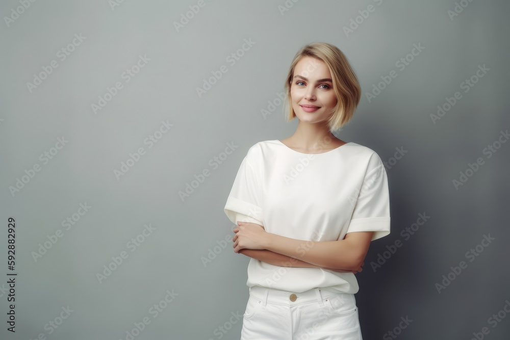 portrait of a woman attractive wearing a white shirt ,Generative AI
portrait of a woman attractive wearing a white shirt ,Generative AI