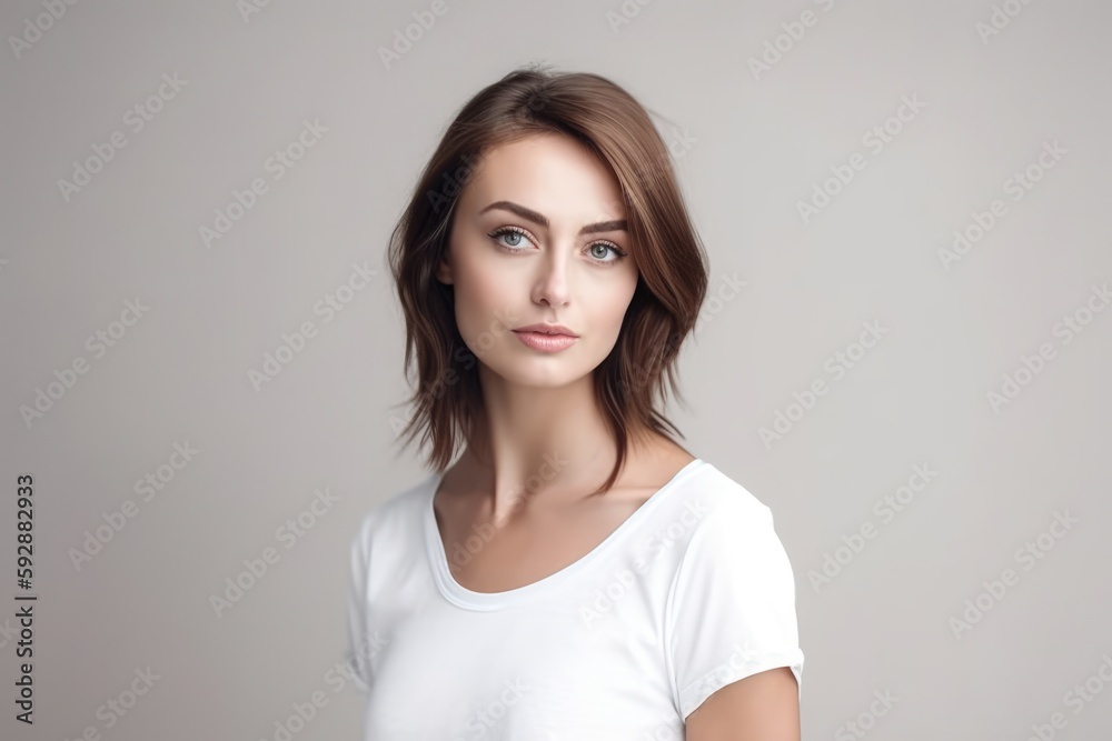 portrait of a woman attractive wearing a white shirt ,Generative AI
portrait of a woman attractive wearing a white shirt ,Generative AI