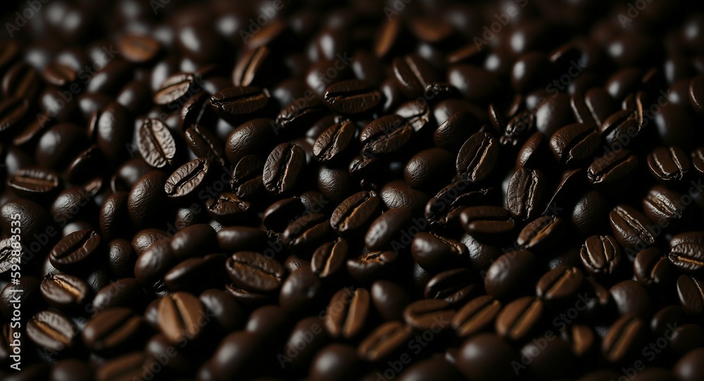 コーヒー豆|Coffee beans Generative AI コーヒー豆|Coffee beans Generative AI