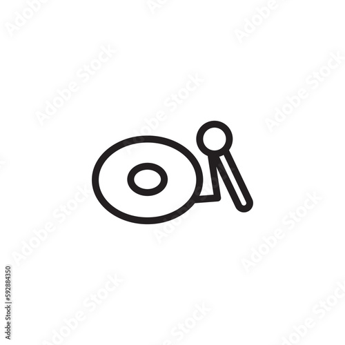 Mong Musical Instruments Outline Icon