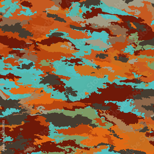 Abstract background camo -bright spots. Colorful background camouflage.