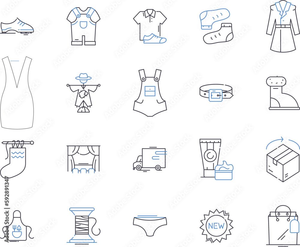 Vektorov Grafika Shopping Centre Outline Icons Collection Mall vektorov-grafika-shopping-centre-outline-icons-collection-mall