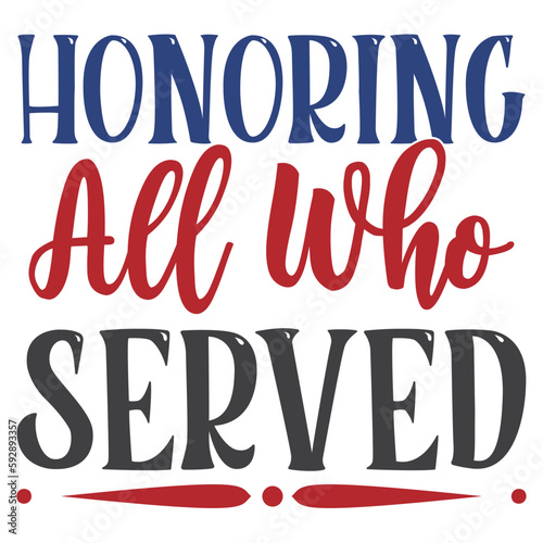 Honoring All Who Served