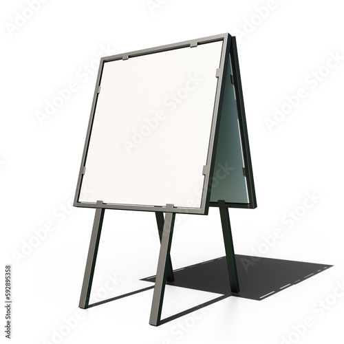 Street advertising stand. S...