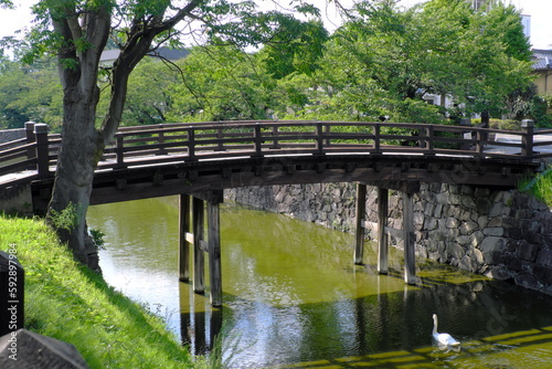 松本城二の丸裏御門橋