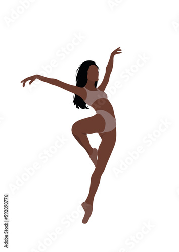 women balerina illustration dance, gymnastics