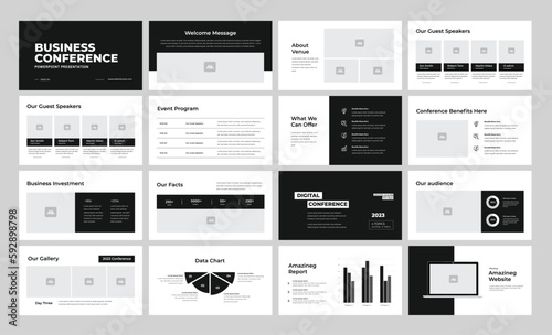 Conference Presentation Design. Conference PowerPoint Presentation Template 