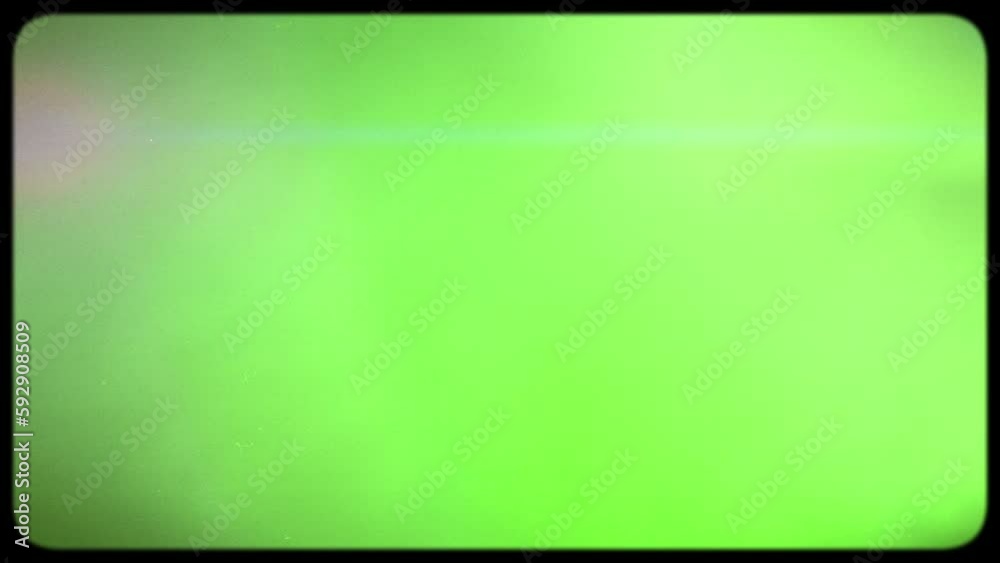 old-green-tv-screen-effect-of-an-old-tv-with-a-kinescope-on-green