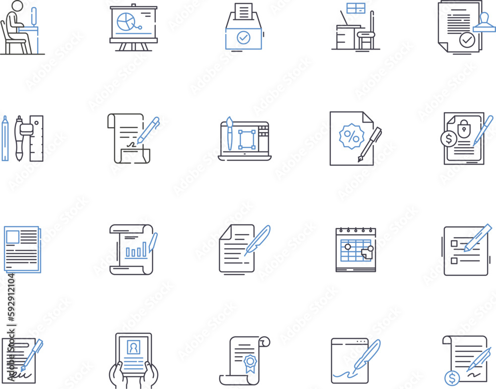 Editing outline icons collection. Edit, Editing, Modify, Enhance, Improve, Revise, Reorganize vector and illustration concept set. Crop, Process, Reshape linear signs Editing outline icons collection. Edit, Editing, Modify, Enhance, Improve, Revise, Reorganize vector and illustration concept set. Crop, Process, Reshape linear signs