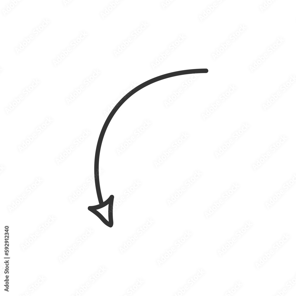 Arrow vector icon. Arrow flat sign design. Linear arrow symbol pictogram. UX UI icon. Linear icon Arrow vector icon. Arrow flat sign design. Linear arrow symbol pictogram. UX UI icon. Linear icon