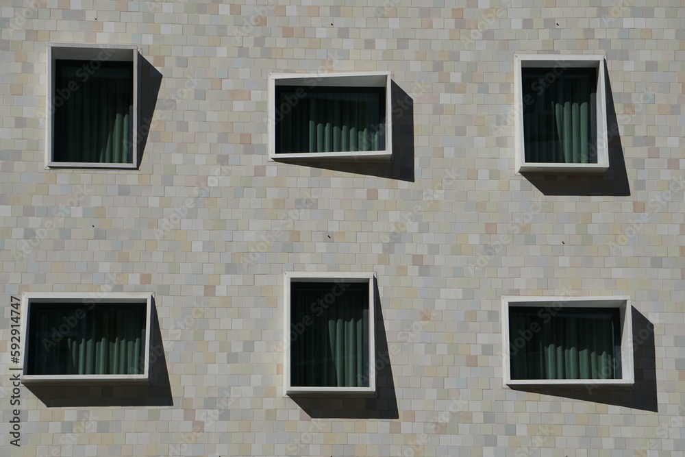 Obraz premium Windows in building