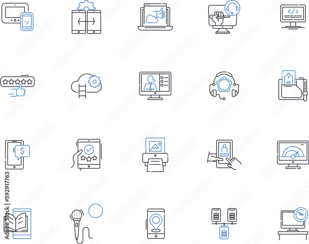 Appliances outline icons collection. Cooling, Heating, Refrigeration, Cooking, Blenders, Ovens, Microwaves vector and illustration concept set. Juicers, Toasters, Vacuum linear signs Appliances outline icons collection. Cooling, Heating, Refrigeration, Cooking, Blenders, Ovens, Microwaves vector and illustration concept set. Juicers, Toasters, Vacuum linear signs
