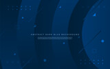 abstract circle shape dark blue gradient color 3d looks cool design background. eps10 vector
