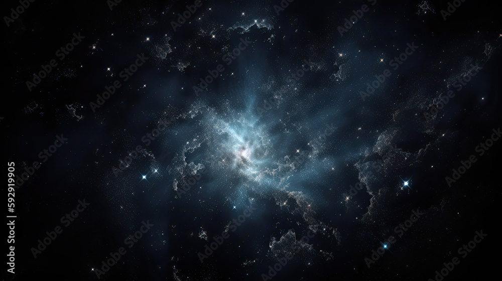 Abstract colorful universe background, cosmic gas and stars, created using ai tool Abstract colorful universe background, cosmic gas and stars, created using ai tool