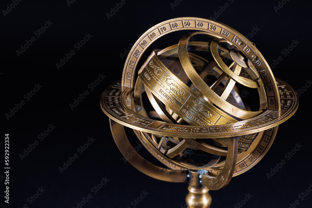 Foto Armillary Sphere - Astrolabe Globe