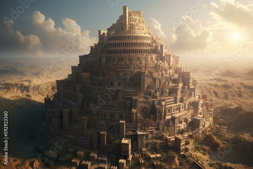 The Tower of Babel Uncovering the Ancient City of Babylon  Bible  and Religion of the New Testament Generative AI