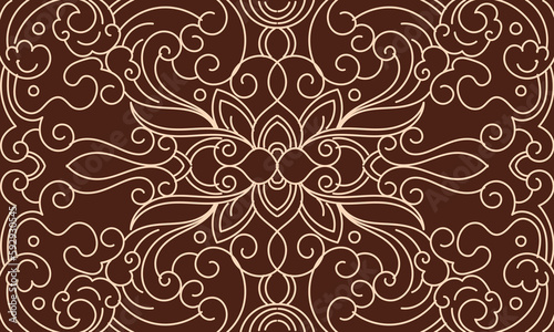 Vector of a vintage pattern - perfect for background