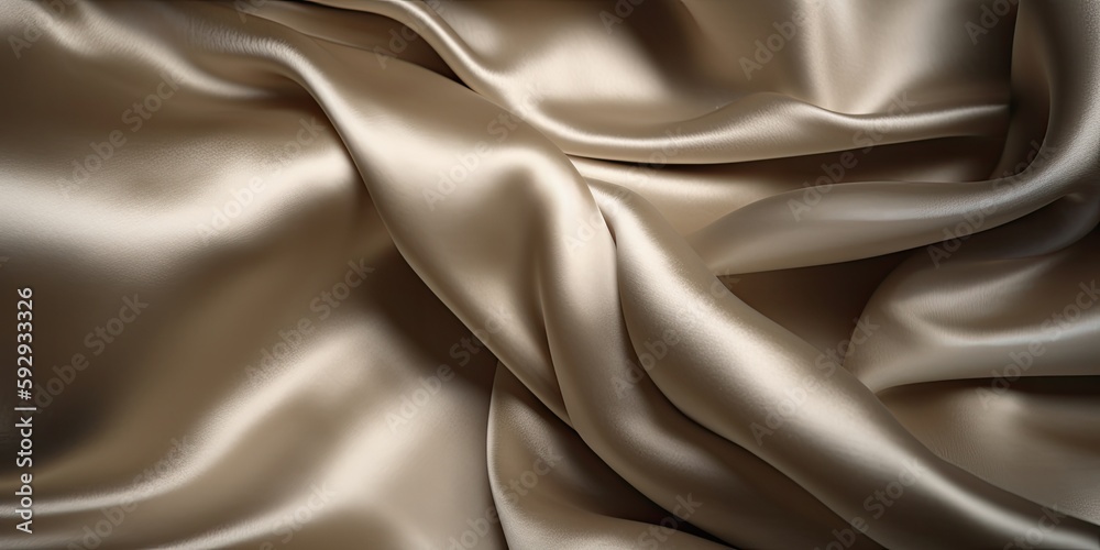 Fototapeta premium Satiny texture banner - generative ai