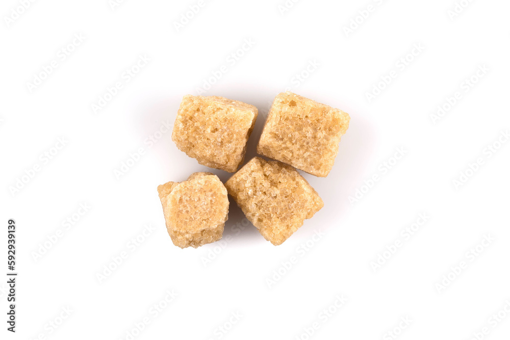 Brown cane sugar cubes Brown cane sugar cubes