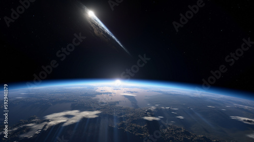 Near Space photography 20 km above ground