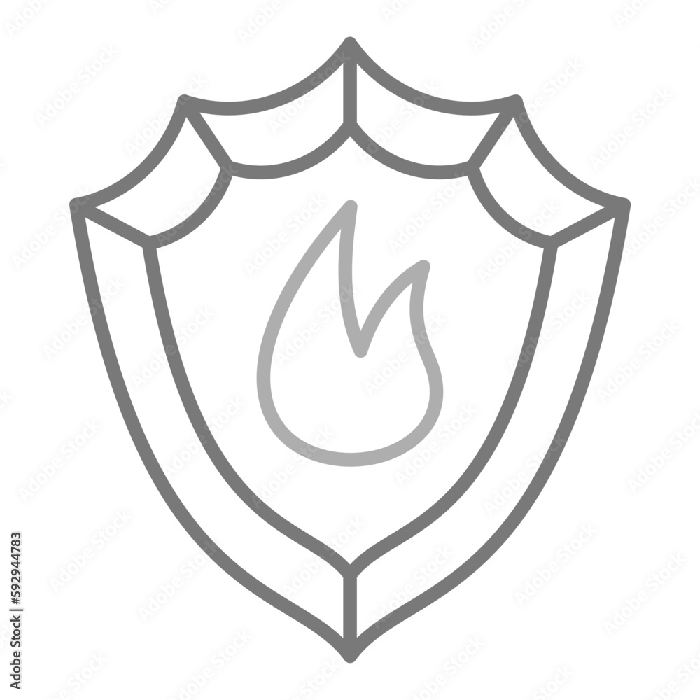 Fire Shield Icon
