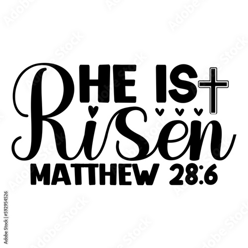 He is risen matthew 28:6 svg