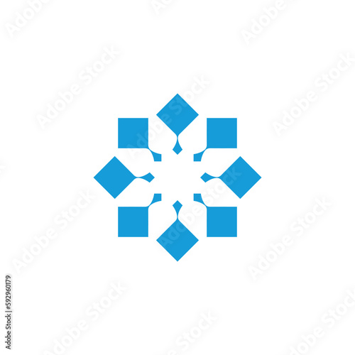 Anatolian Culture Motif Colorful Abstract Carpet and Rug Pattern Logo Turkish Design Template Vector a26