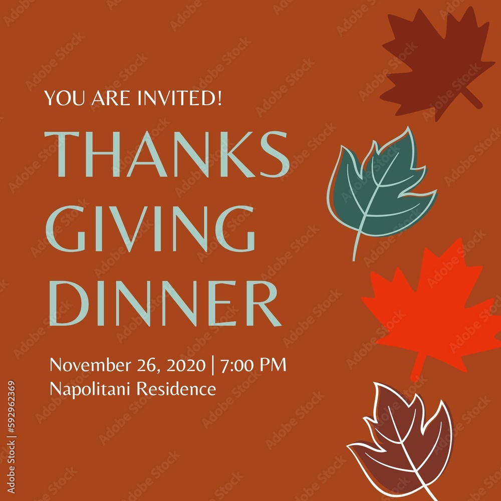 Obraz premium Dinner