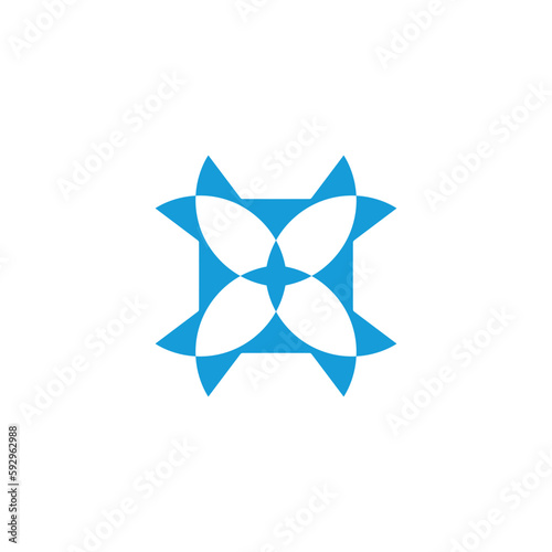 Anatolian Culture Motif Colorful Abstract Carpet and Rug Pattern Logo Turkish Design Template Vector a109