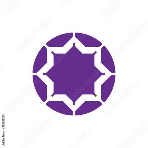 Anatolian Culture Motif Colorful Abstract Carpet and Rug Pattern Logo Turkish Design Template Vector a135
