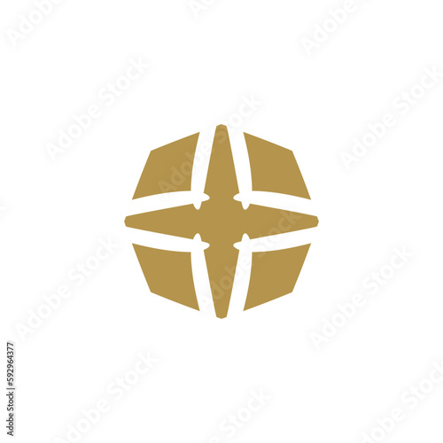 Anatolian Culture Motif Colorful Abstract Carpet and Rug Pattern Logo Turkish Design Template Vector a183