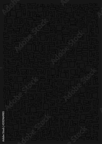 Offset Quads generative art background art illustration