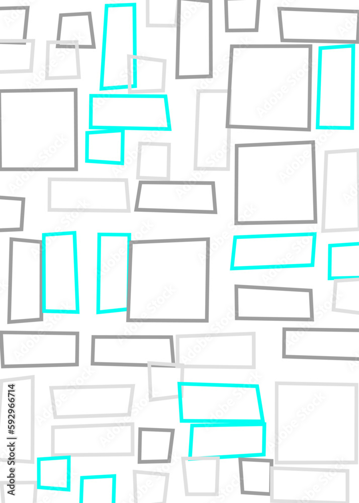 Offset Quads generative art background art illustration Offset Quads generative art background art illustration