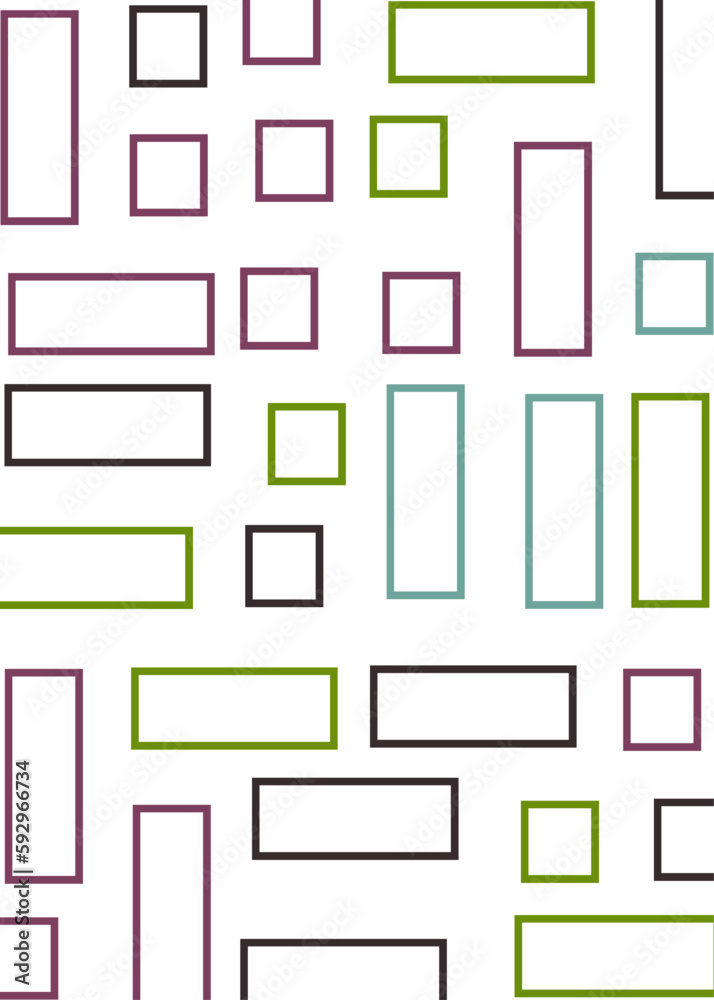 Offset Quads generative art background art illustration Offset Quads generative art background art illustration