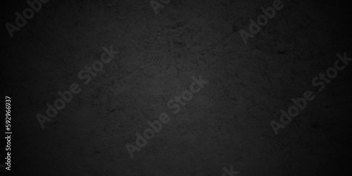 Scary black wall for backdrop texture background, Dark grunge textured black concrete wall background. Black background with texture grunge, old vintage marbled stone wall concrete grunge background.
