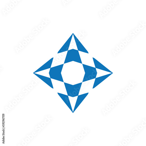 Anatolian Culture Motif Colorful Abstract Carpet and Rug Pattern Logo Turkish Design Template Vector a255